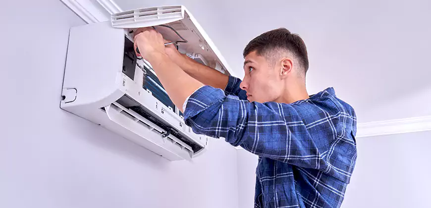 Indoor AC Unit Replacement in Senatobia