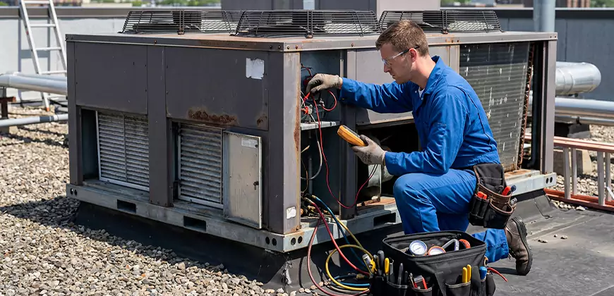Package Unit Maintenance in Senatobia