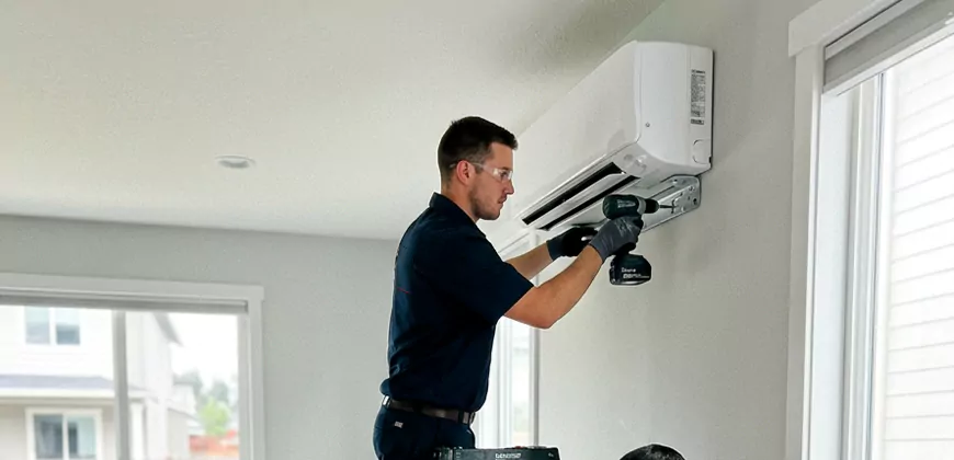Split System Heating and Cooling Installation in Senatobia