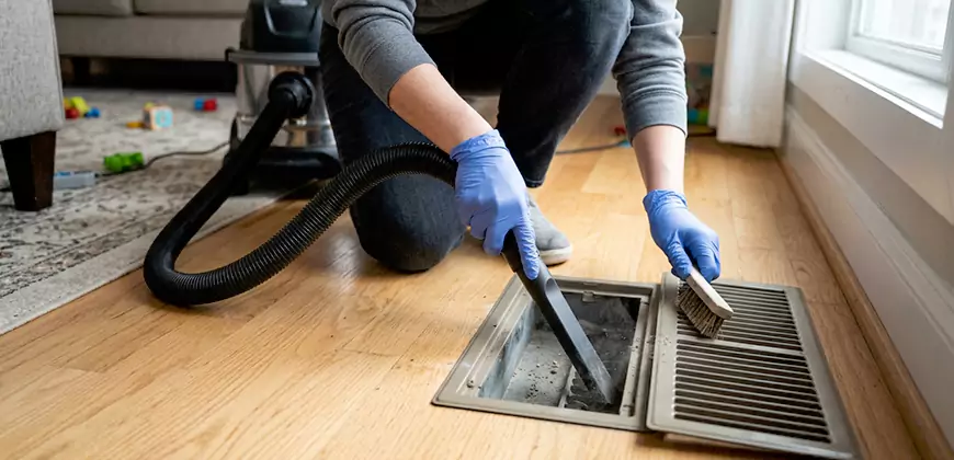 Heating Floor Vent Cleaning in Senatobia