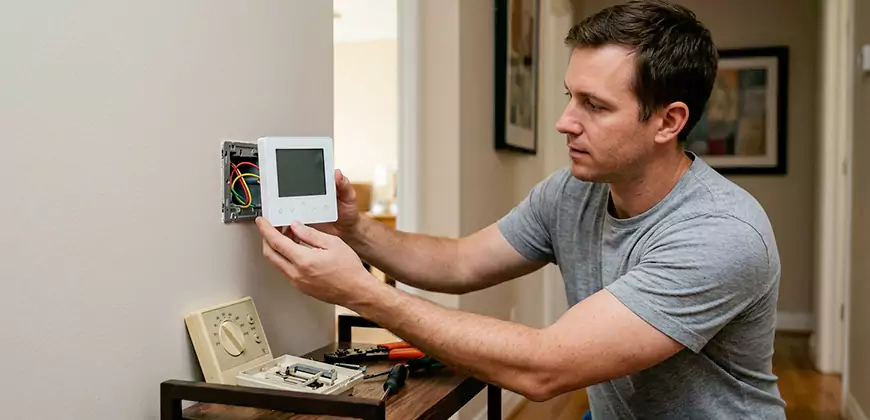 AC Control Panel Replacement in Senatobia